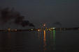 The industrial part of the harbour, from a ferry